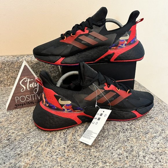 Adidas X9000L4‎ ‘Chinese New Year’ Black Red GZ8987 Men Size 8 - Picture 4 of 12